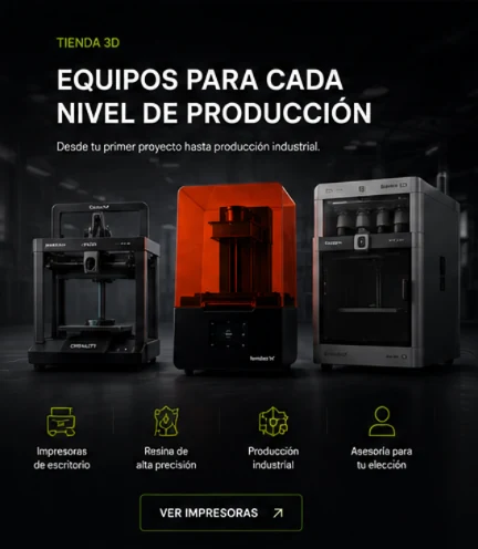 Equipos 3D para cada nivel