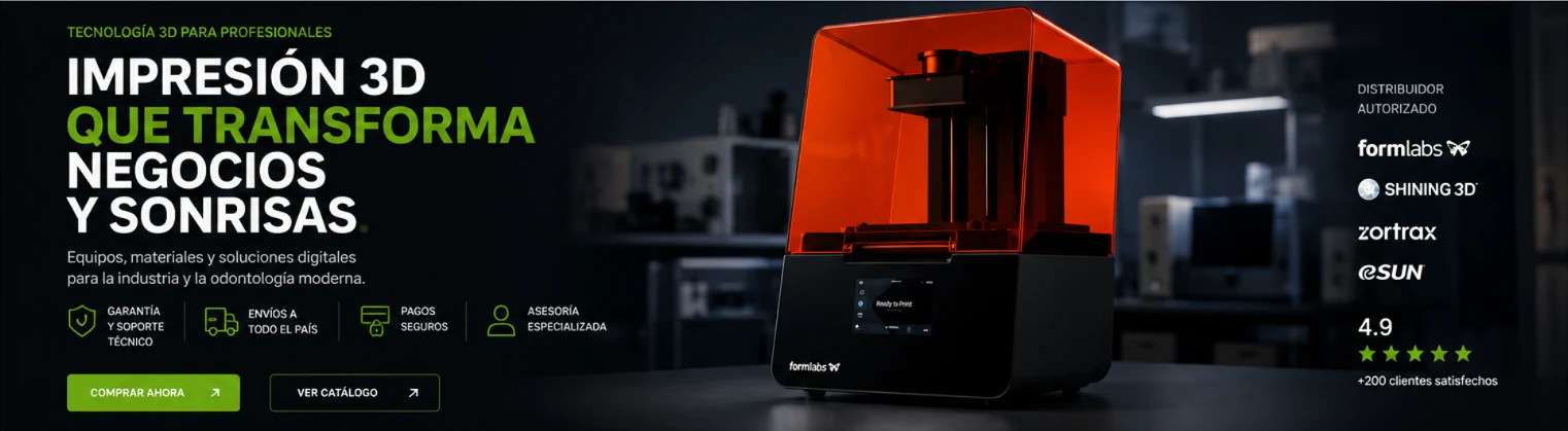 Impresión 3D que transforma negocios y sonrisas