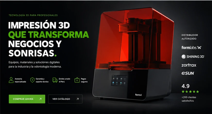 Tecnología 3D profesional